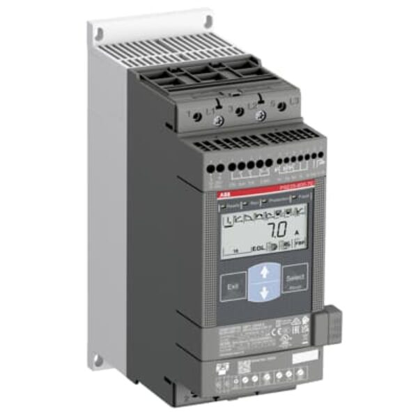 ABB PSE105-600-70 SOFTSTARTER 55KW, 105A, UPRAVLJACKI NAPON 100-250V AC