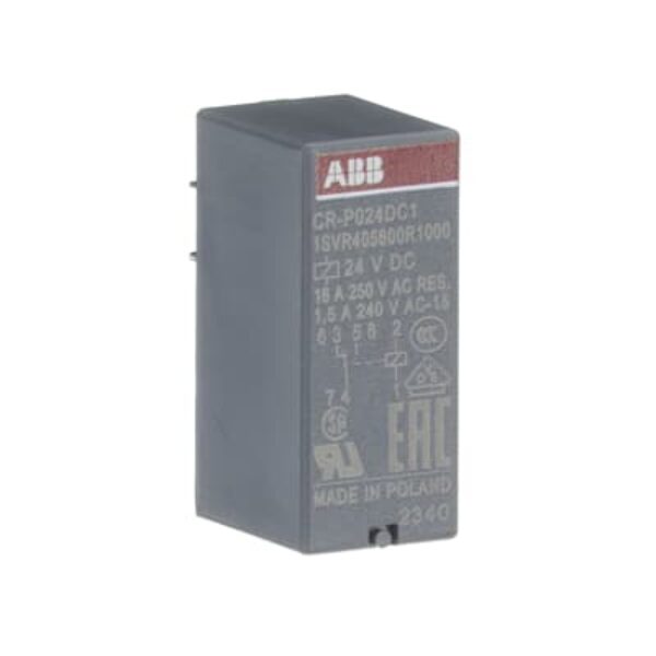 ABB CR-P024DC UTICNI RELEJ, 24V DC, 8A, 2C/O