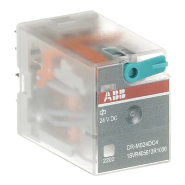 ABB CR-M012DC4 UTICNI RELEJ, 12V DC, 4C/O
